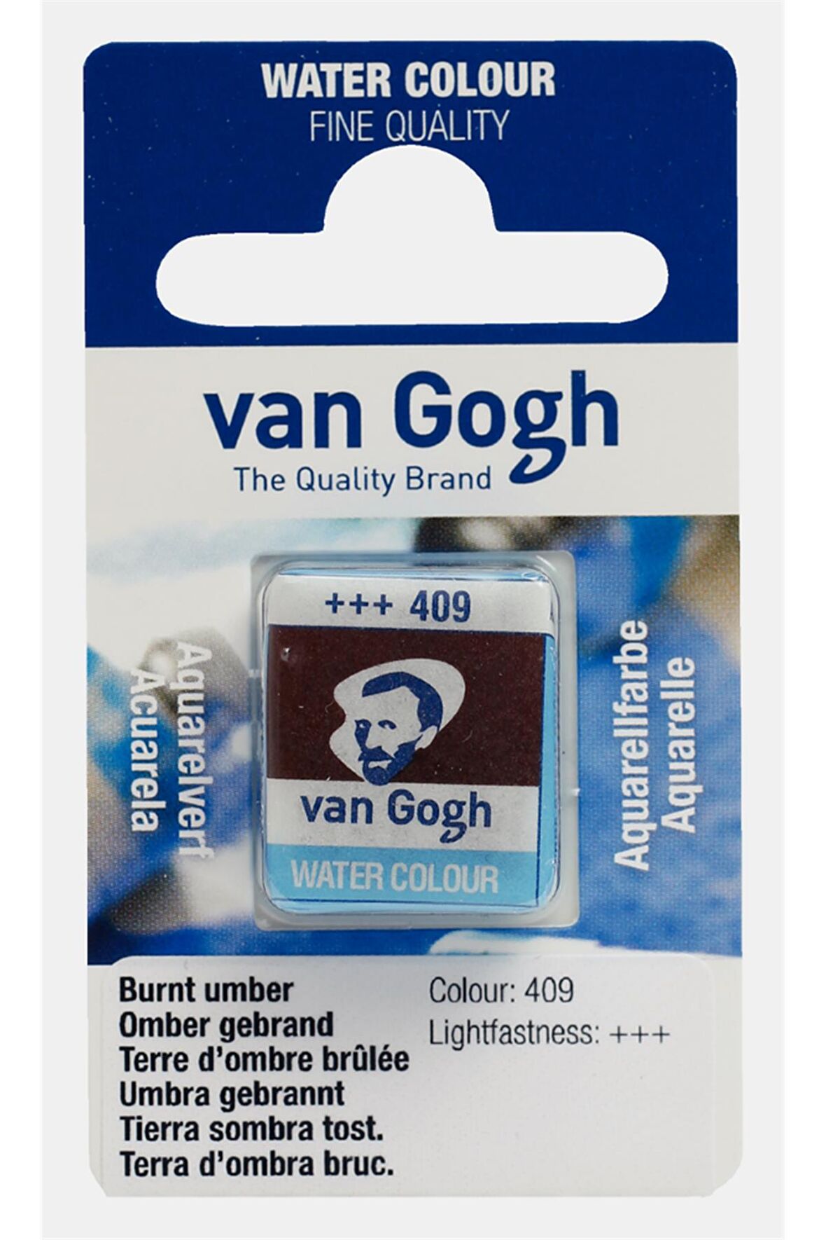 Van Gogh Tablet Sulu Boya Yedek Burnt Umber 409