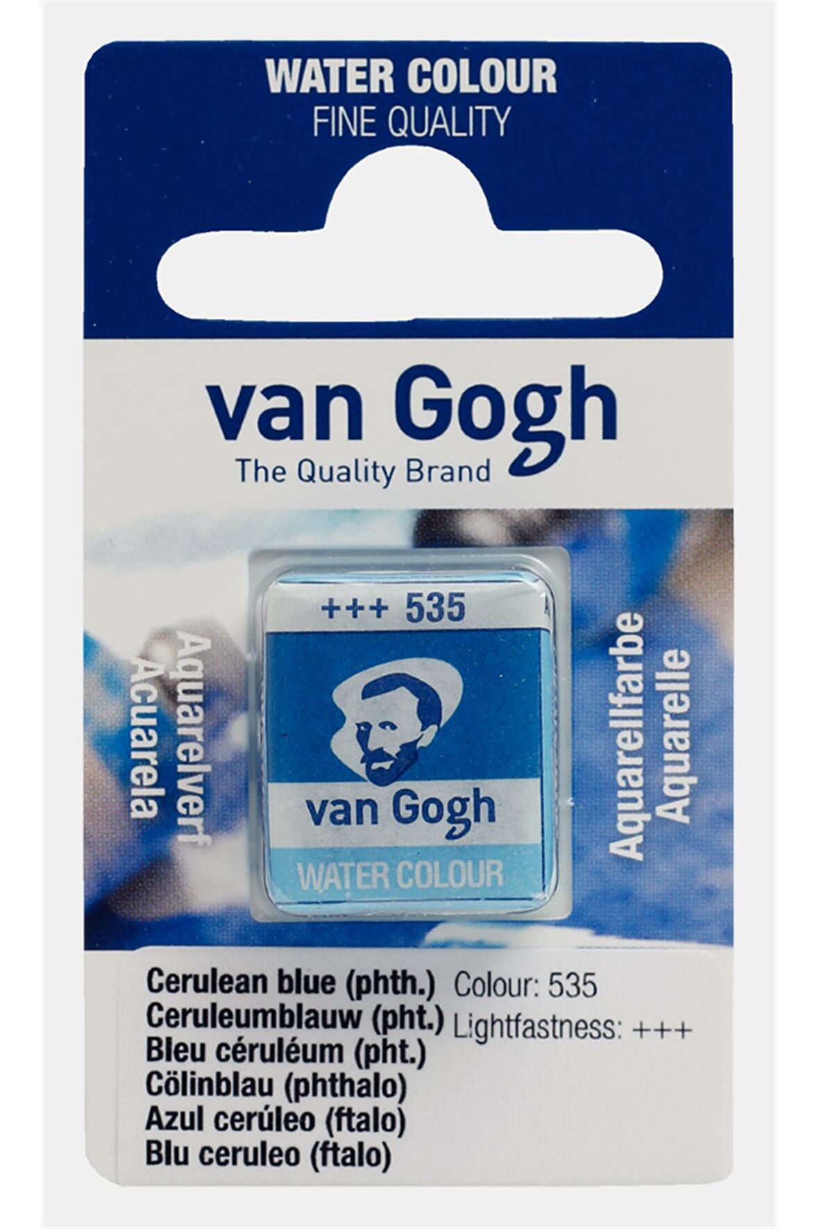 Van Gogh Tablet Sulu Boya Yedek Cerulean Blue 535