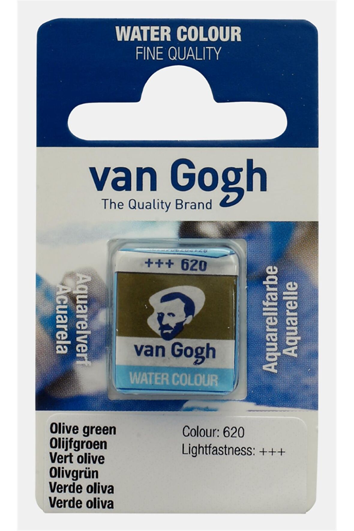 Van Gogh Tablet Sulu Boya Yedek Olive Green 620