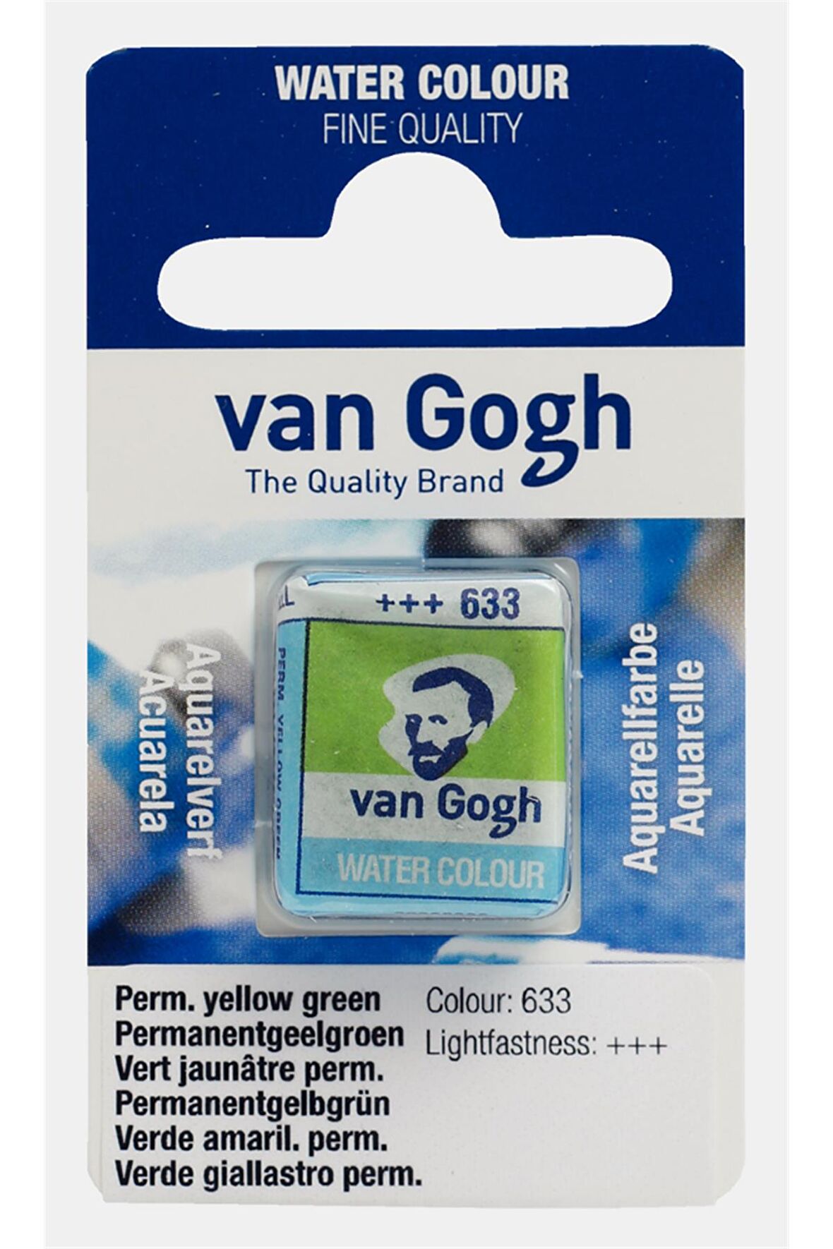 Van Gogh Tablet Sulu Boya Yedek Perm Yellowish Green 633