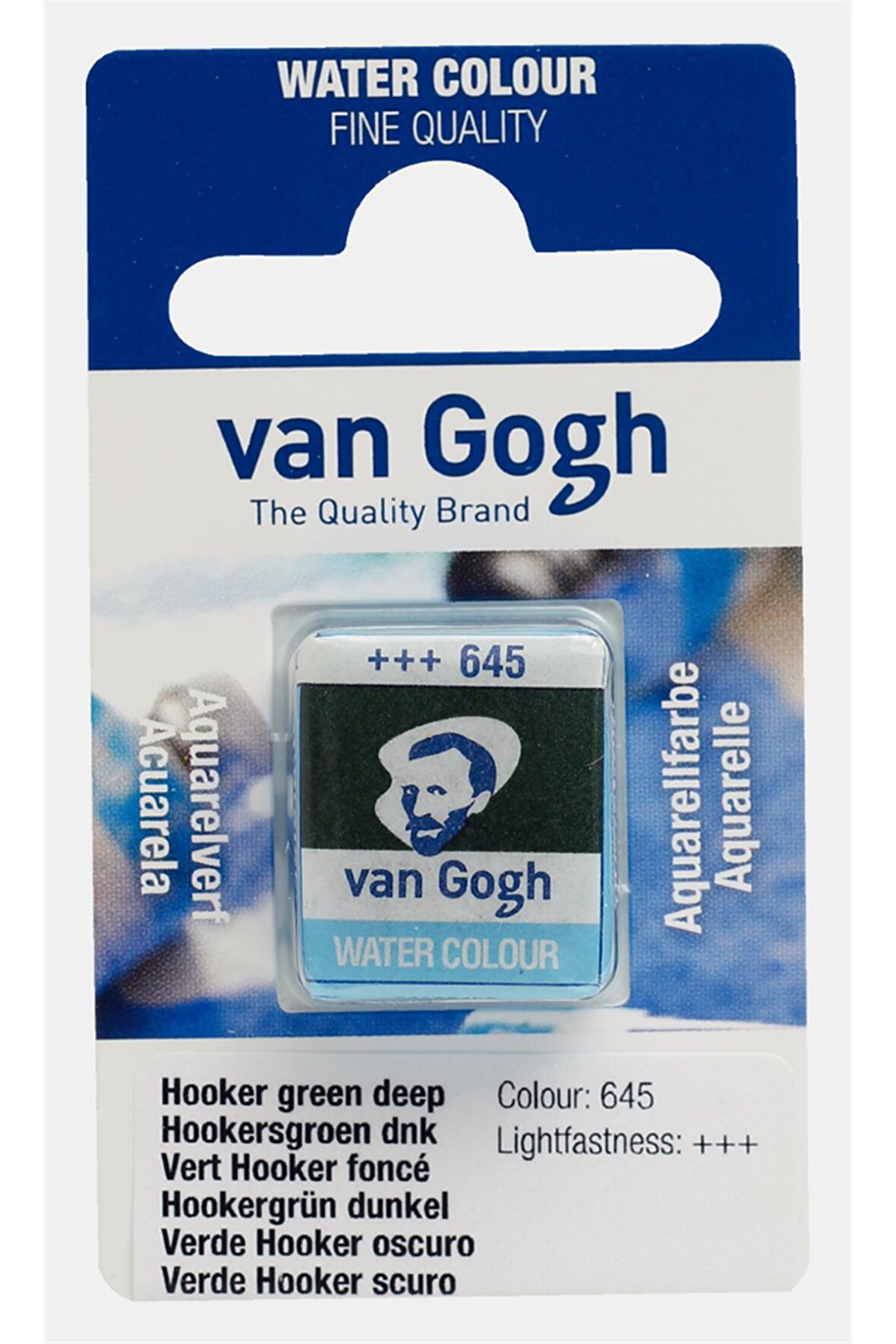 Van Gogh Tablet Sulu Boya Yedek Hooker Green D 645