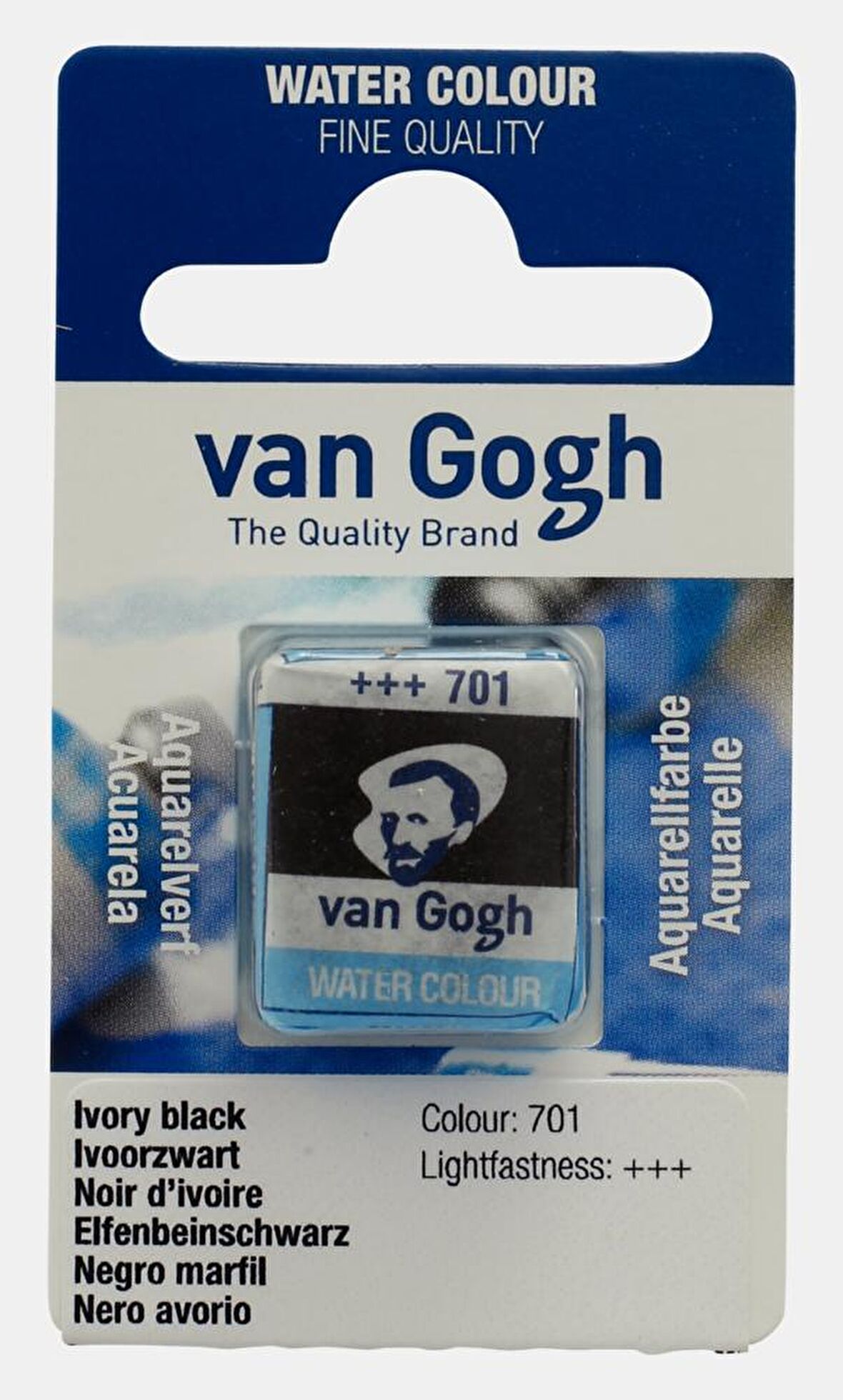 Van Gogh Tablet Sulu Boya Yedek Ivory Black 701