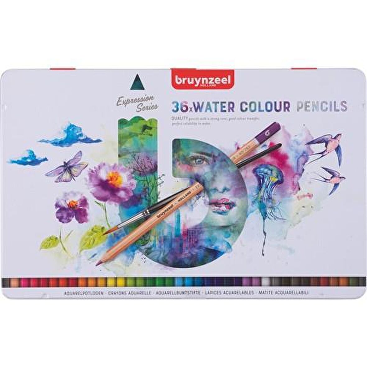 BZL EXPRESSION WATERCOLOUR PENCILS 36LI