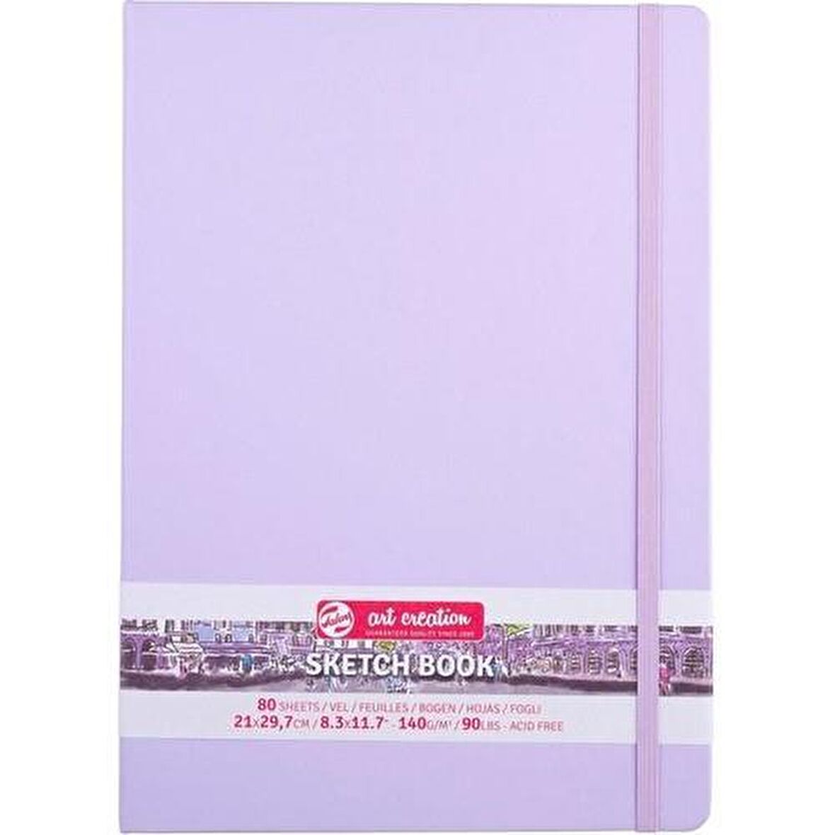 SKETCH BOOK PASTEL VIOLET 21X29,7CM