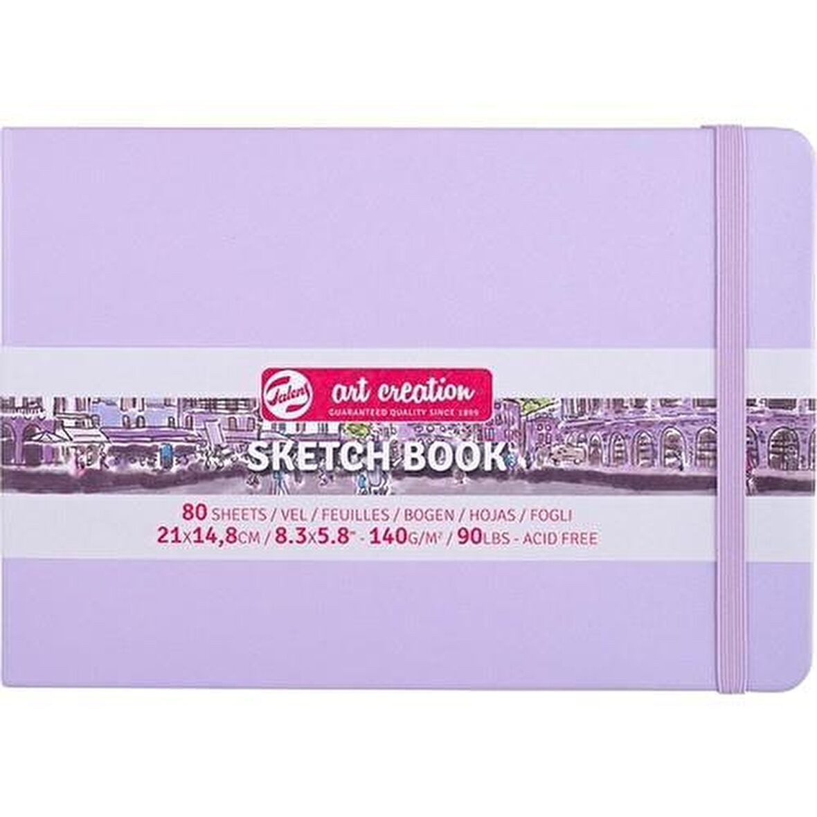 SKETCH BOOK PASTEL VIOLET 21X14,8CM
