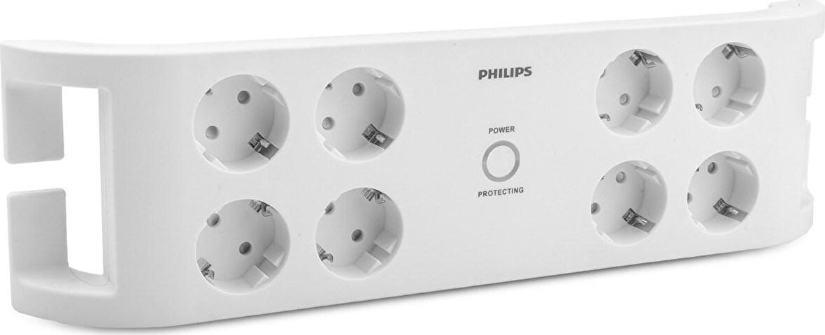 Philips SPN3080B 2 Metre 8'li Akım Korumalı Priz