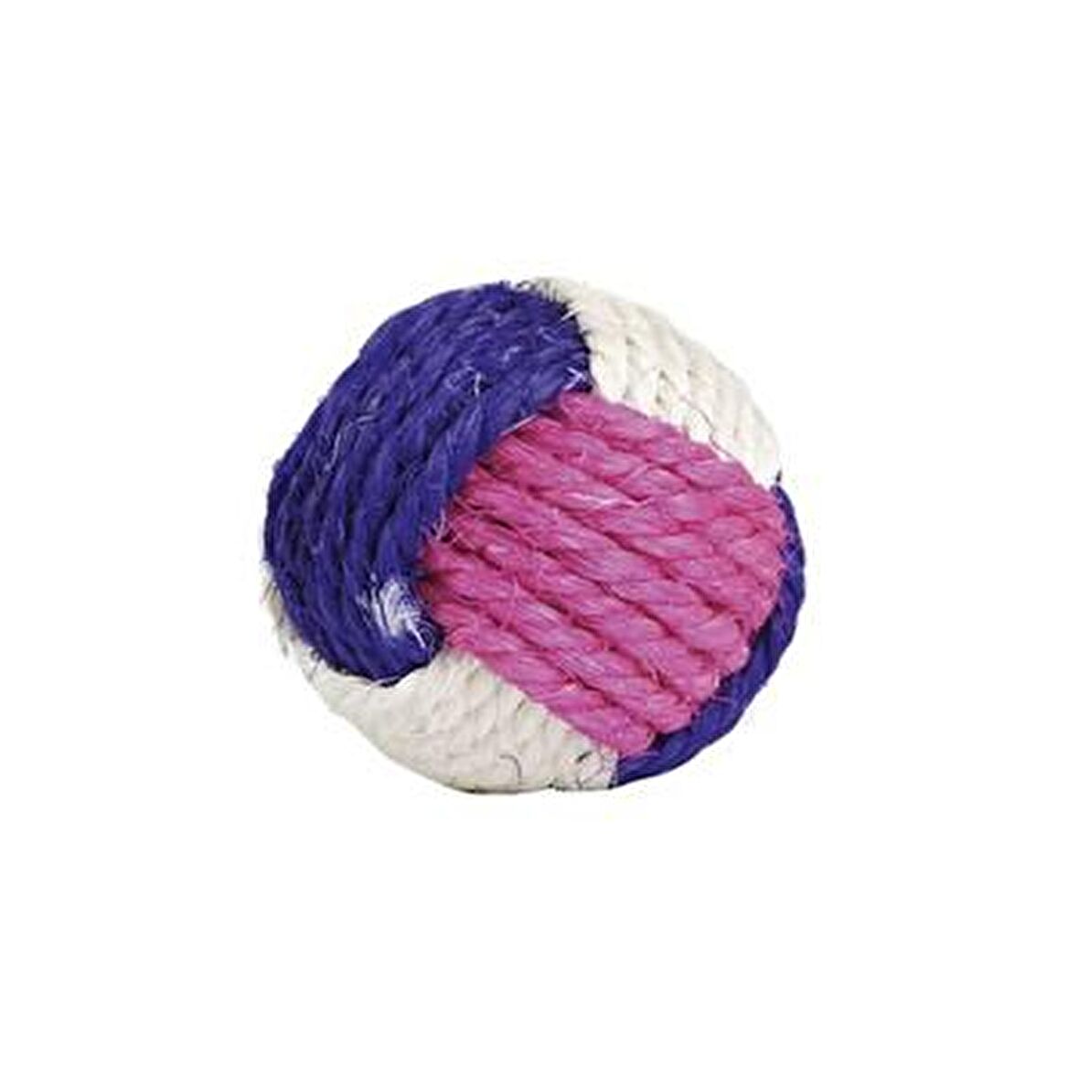 Beeztees Düğümlü Hasır Kedi Topu 6cm