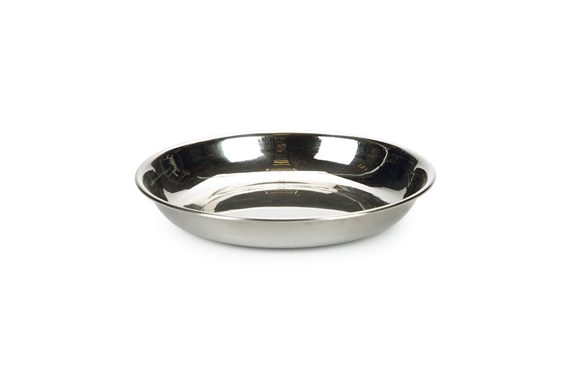 Beeztees Kedi Mama Su Kabı, Paslanmaz Çelik, 13cm, 190ml