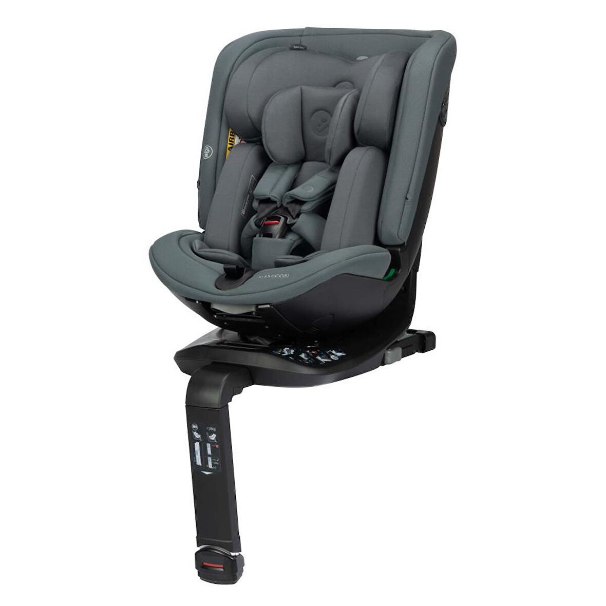 Maxi-Cosi Spinel 360 S Derece Dönebilen Yatabilen İsofix'li 0-36 Kg Oto Koltuğu Authentic Graphite