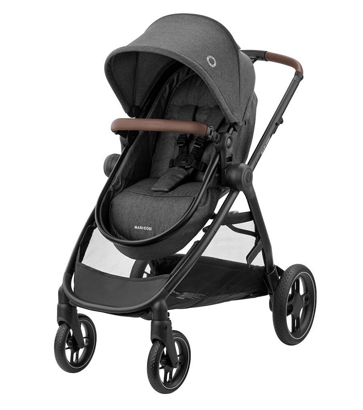 Maxi-Cosi Zelia S Trio Portbebeye Dönüşebilen ve Cabriofix i-size Ana Kucaklı 3'ü Bir Arada Seyahat Sistem Bebek Arabası Dark Grey (5 Yıl Maxi-Cosi Türkiye Garantili)