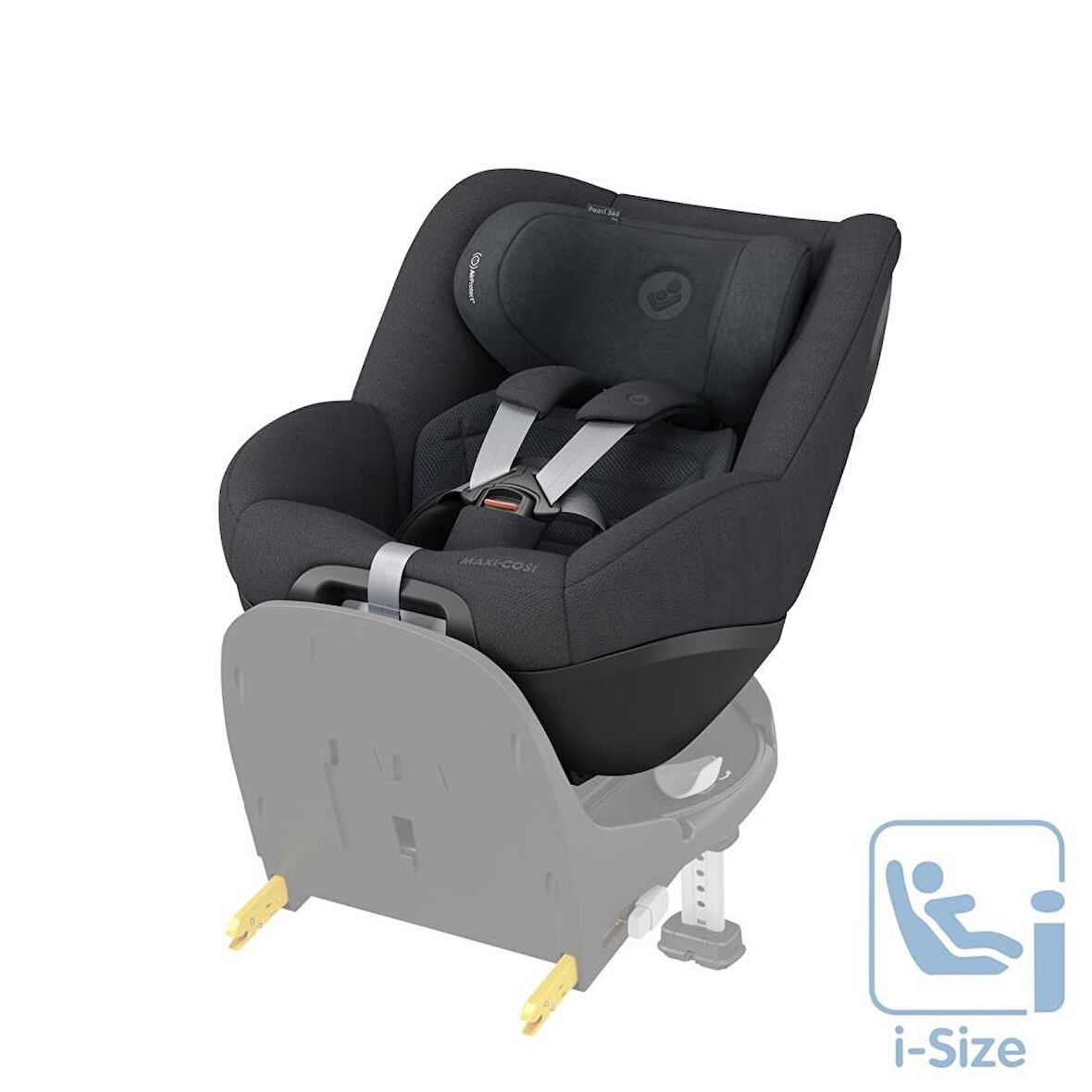 Maxi-Cosi Pearl 360 SlideTech 360° Dönebilen Isofixli 0 - 18 kg Oto Koltuğu Antrasit