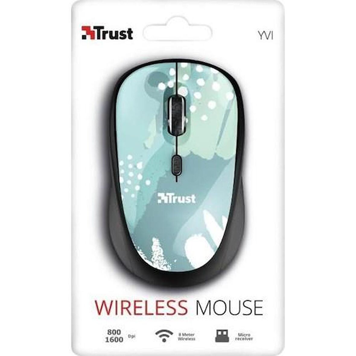 Trust 24442 Yvi Kablosuz Mouse-Siyah Mvi