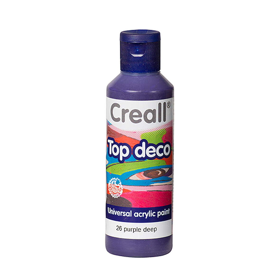 Creall Top Deco - Koyu Mor