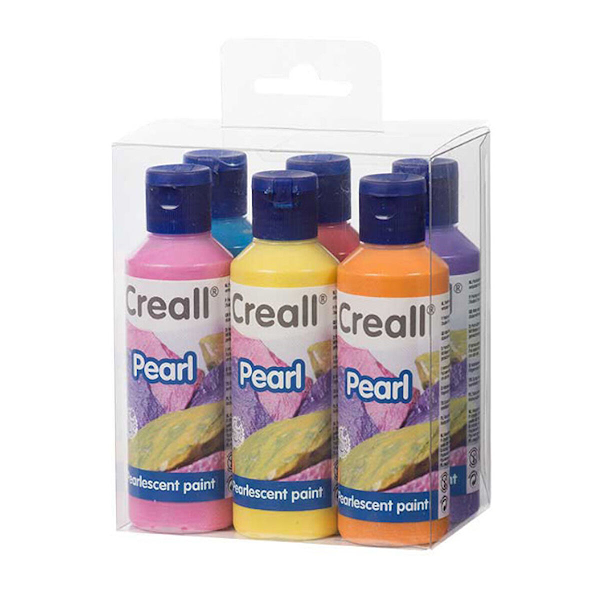 Creall Pearl Paint Set - 6x80ml