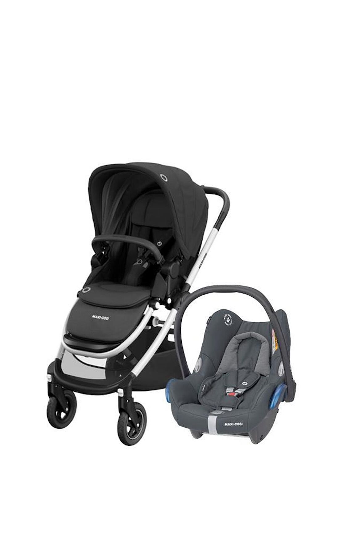 Maxi-Cosi Adorra 2 Seyahat Sistem Bebek Arabası 2in1 Black-Graphite