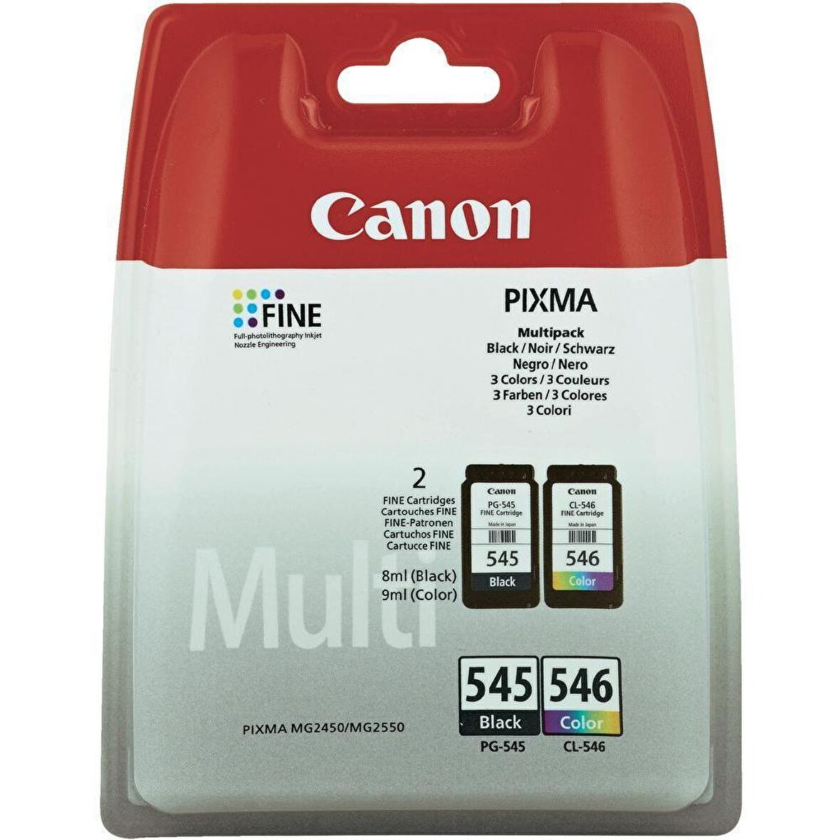 CANON 8287B005 PG-545/CL-546 MULTIPACK KARTUS