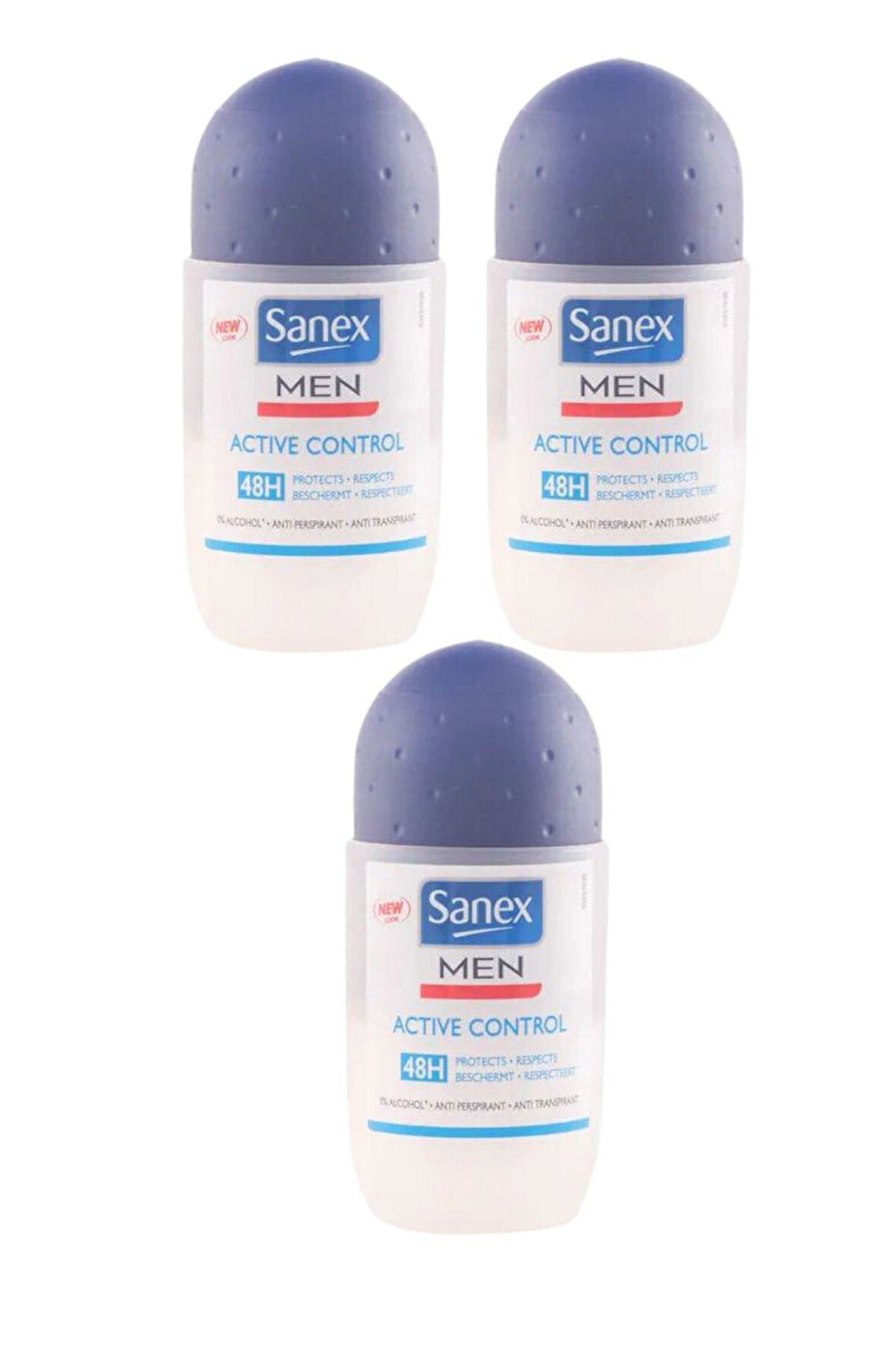 Men Active Control Roll On 50 ml (3 Adet)