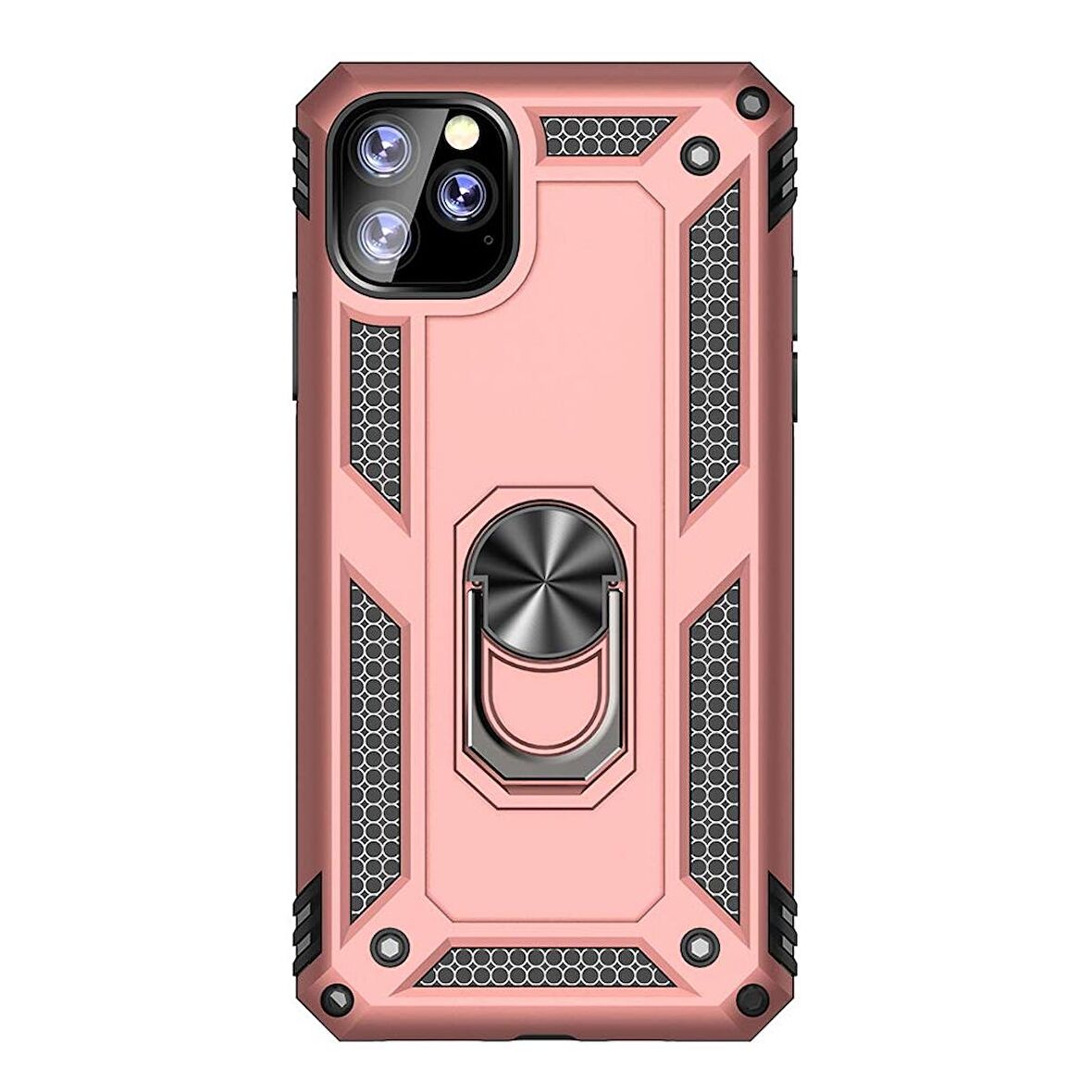 Gpack Apple iPhone 11 Pro Max Kılıf Vega Standlı Yüzüklü Mıknatıslı