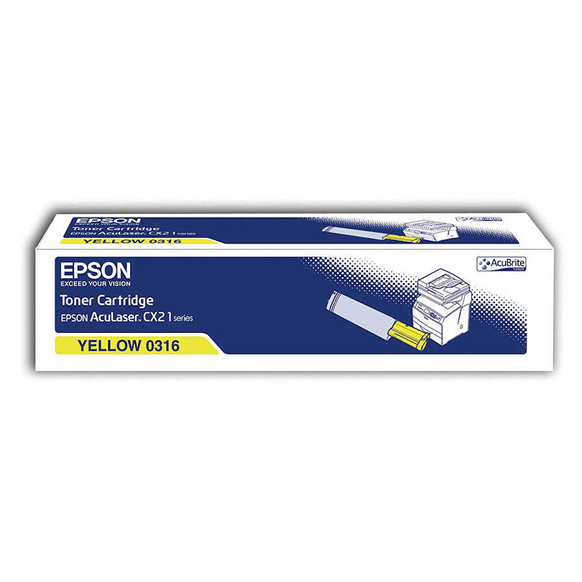 Epson CX-21C13S050316 Sarı Orijinal Toner