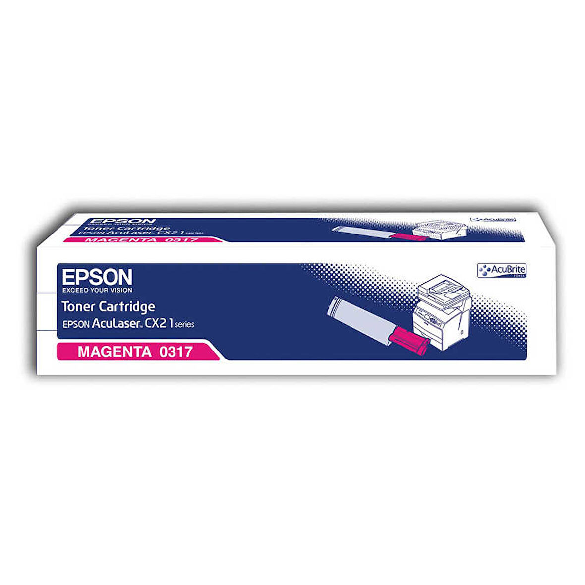 Epson CX-21C13S050317 Kırmızı Orijinal Toner