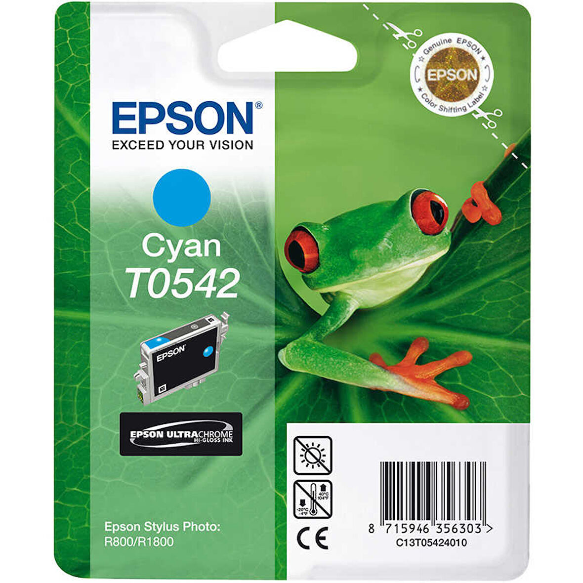 Epson T0542-C13T05424020 Mavi Orijinal Kartuş