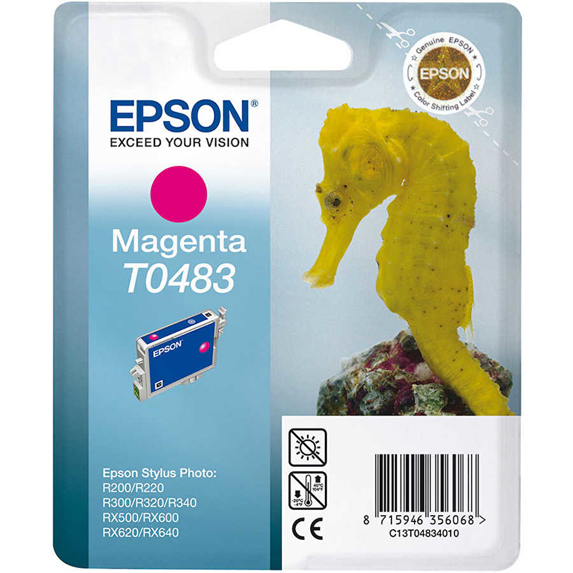 Epson T0483-C13T04834020 Kırmızı Orijinal Kartuş