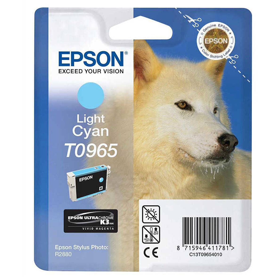 Epson T0965-C13T09654020 Açık Mavi Orijinal Kartuş