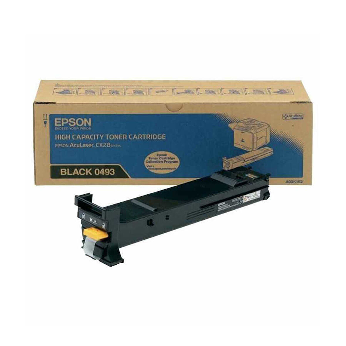Epson CX-28C13S050493 Siyah Orijinal Toner
