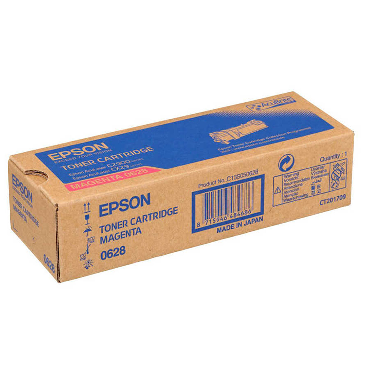 Epson CX-29C13S050628 Kırmızı Orijinal Toner