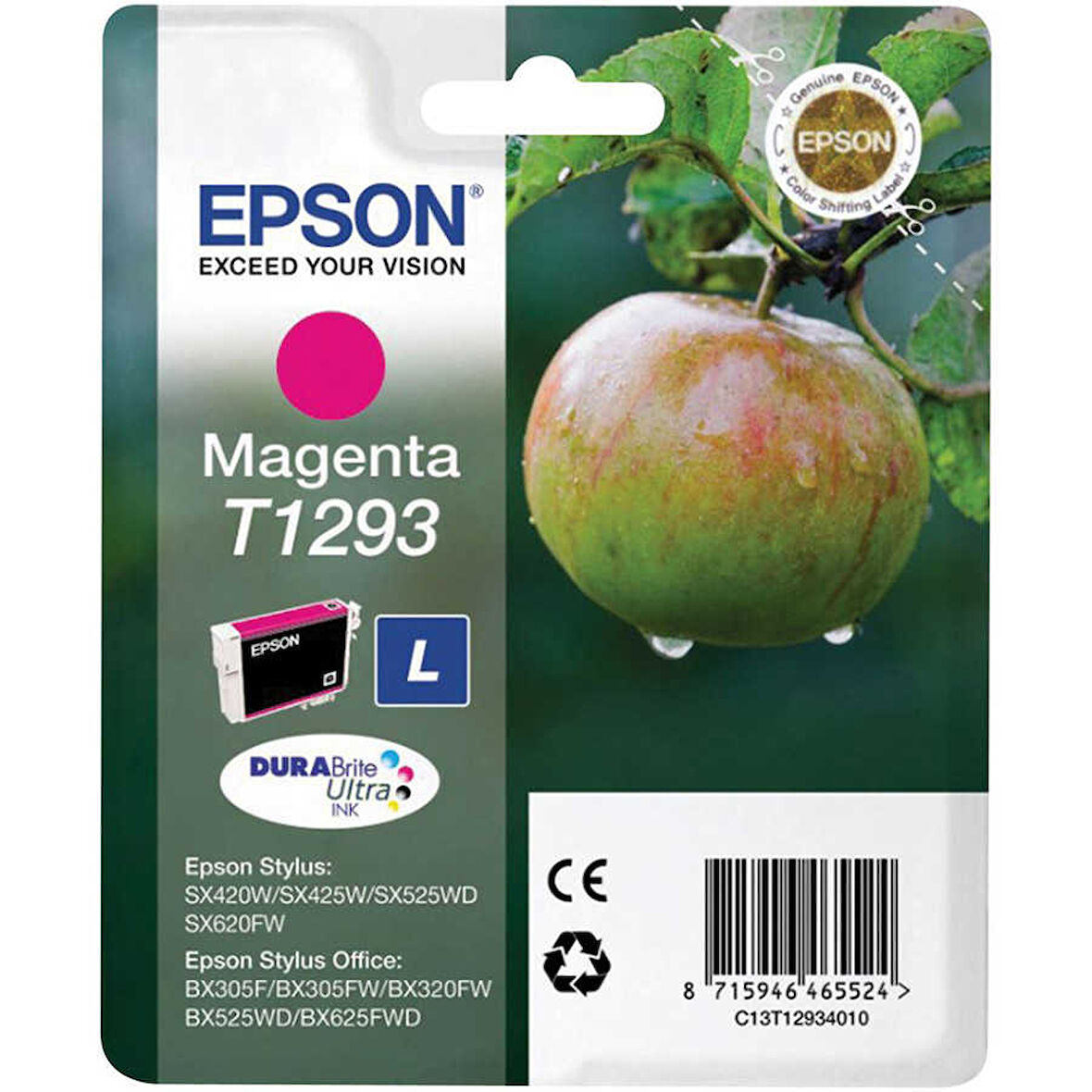 Epson T1293-C13T12934010 Kırmızı Orijinal Kartuş