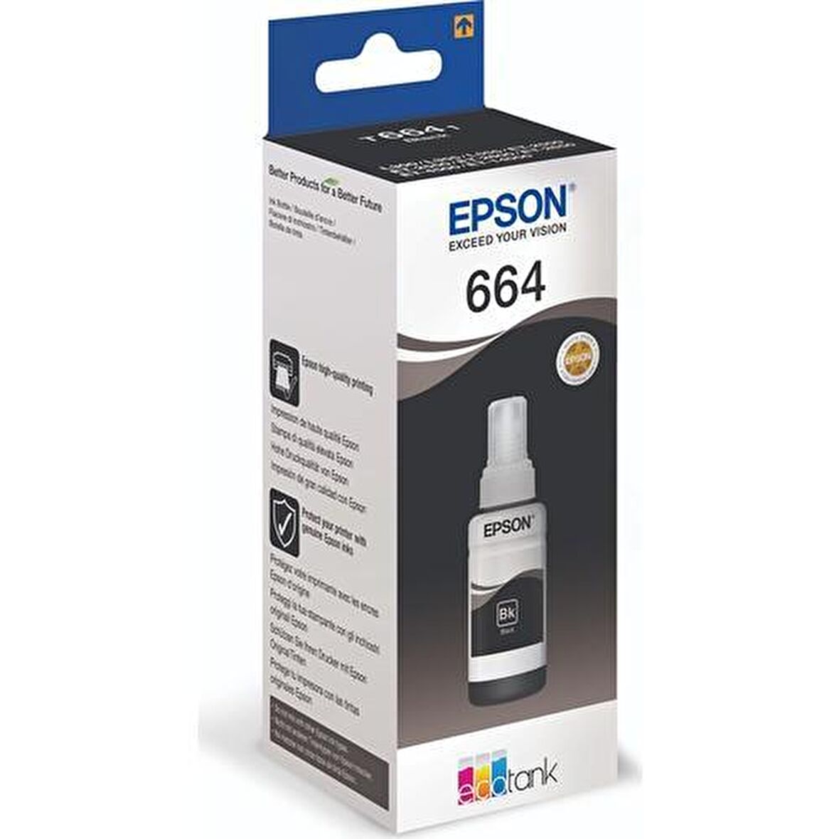 EPSON T6641 BLACK INK CONTAINER 70ml