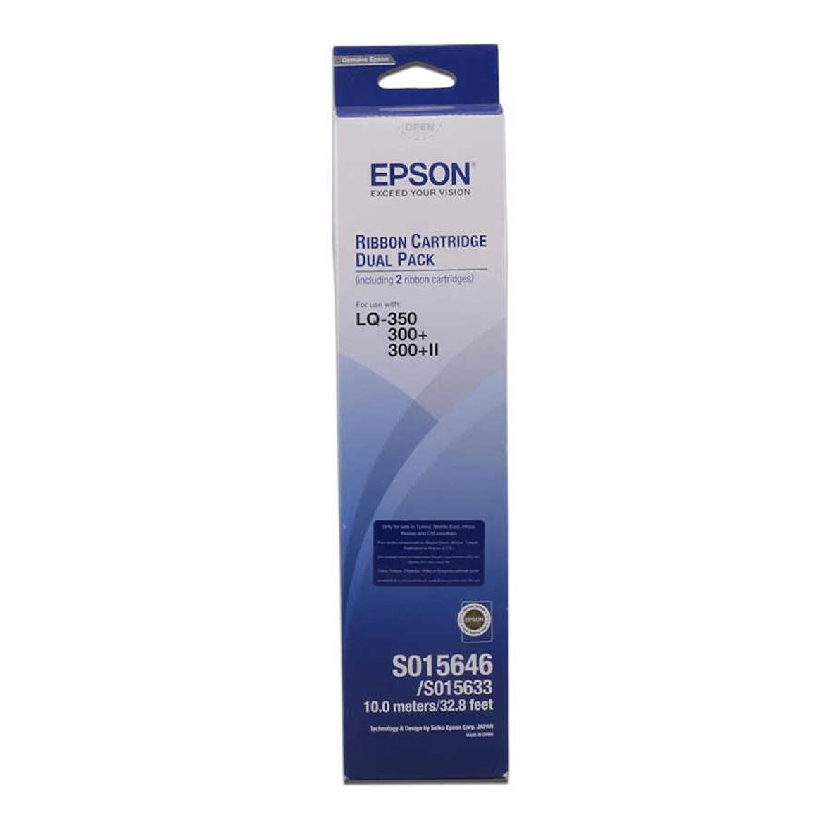 Epson LQ-350-C13S015646 Orijinal Şerit İkili