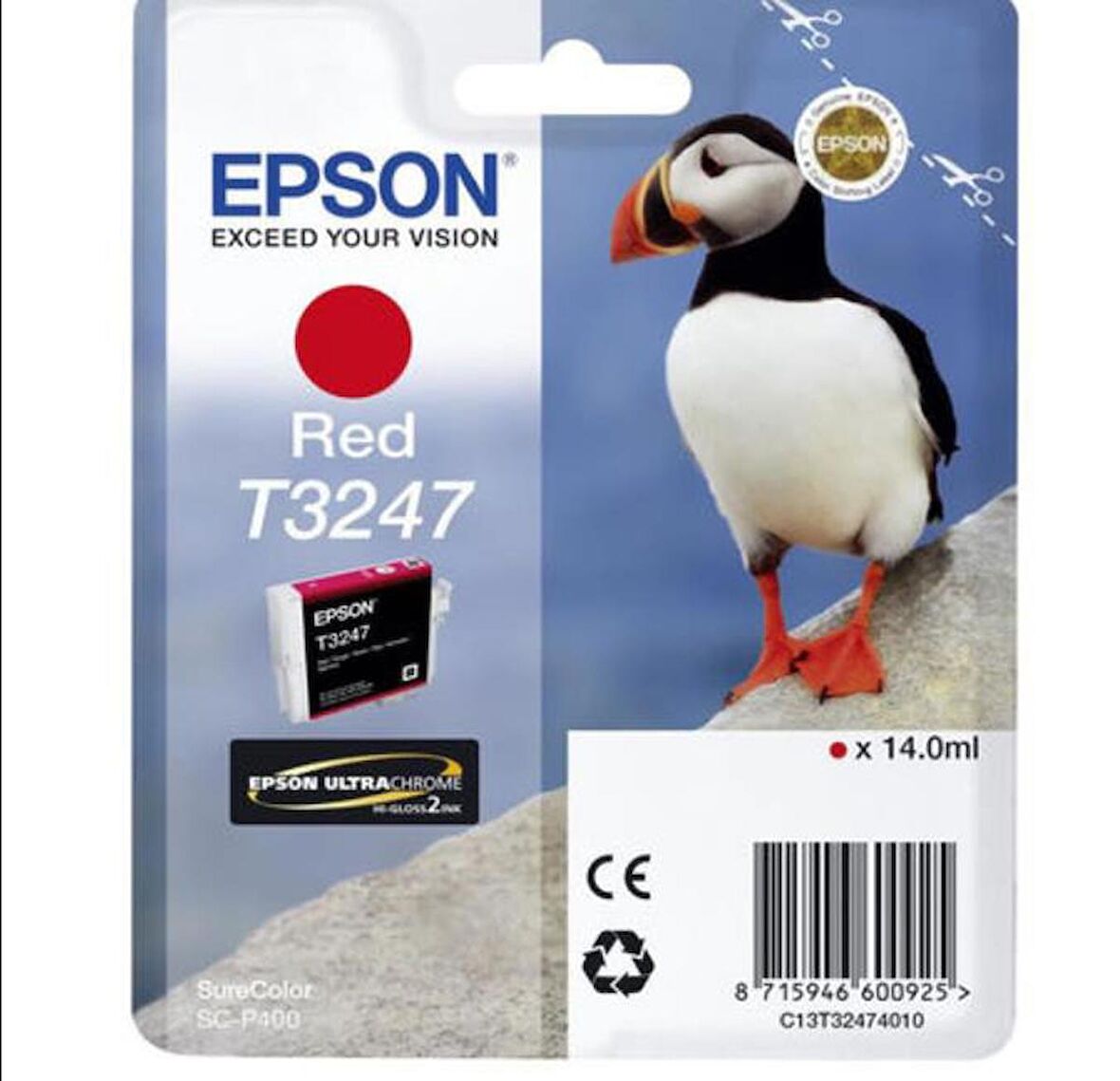 Epson T3247 C13T32474010 Red Kartuş