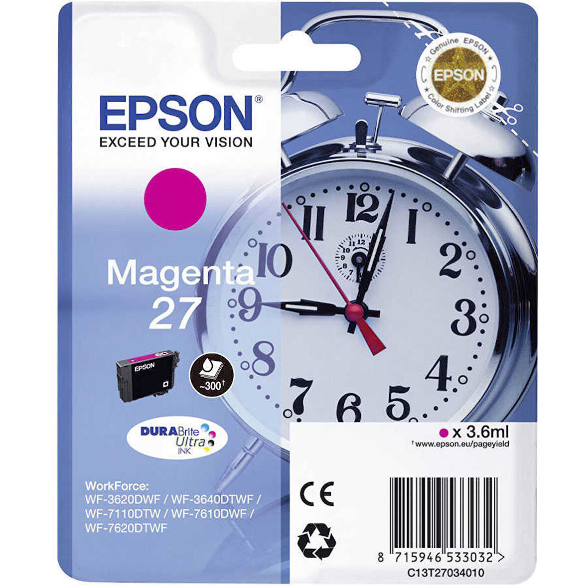 Epson 27-T2703-C13T27034020 Kırmızı Orijinal Kartuş