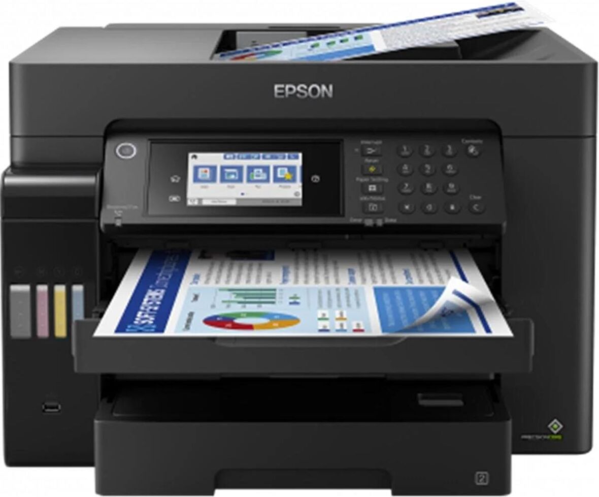 EPSON L15160 YAZICI-TARAYICI-FOTOKOPI-FAKS RENKLI MUREKKEP TANKLI YAZICI A3