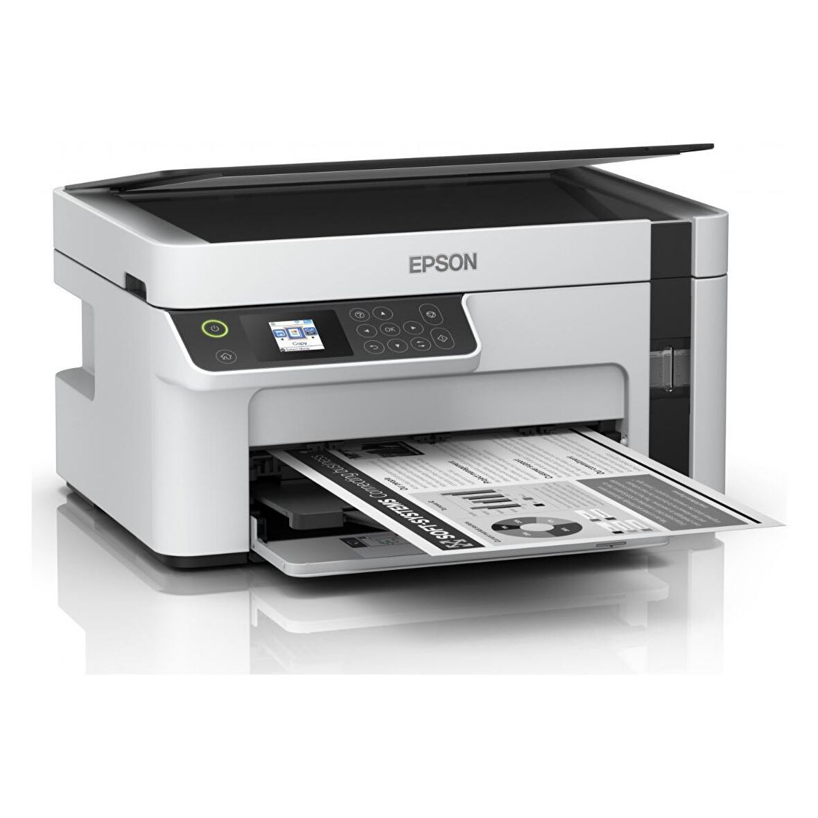 Epson Ecotank M2120 Wifi + Fotokopi + Tarayıcı Çok Fonksiyonlu Mürekkep Püskürtmeli Yazıcı