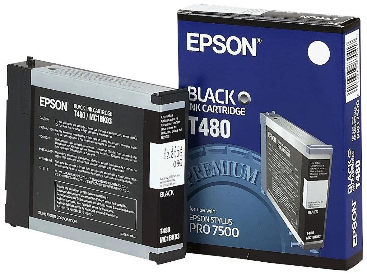 Epson T480 Black C13T480011