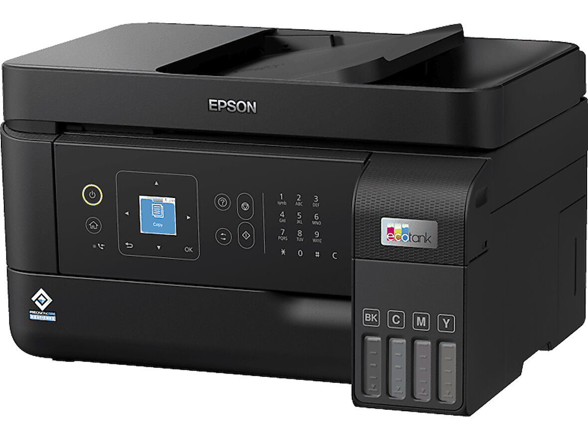 EPSON EcoTank L5590 Yazıcı+Tarayıcı+Fotokopi+Faks+ Wifi Mürekkep Tanklı Yazıcı Siyah