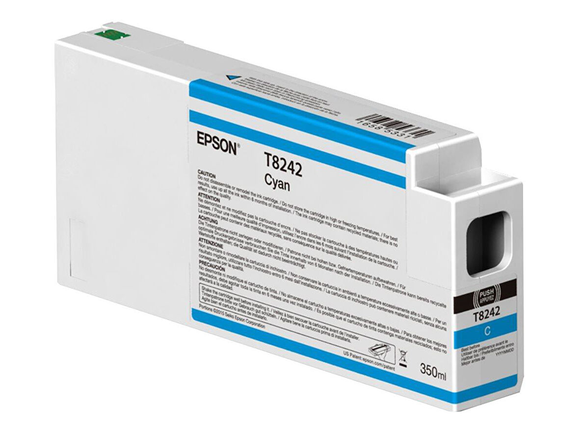 Epson C13T54X200 Singlepack Cyan T54X200 UltraChrome HDX/HD 350ml