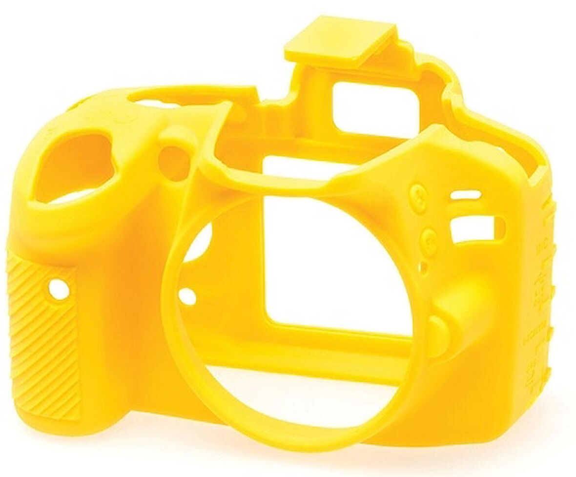 EasyCover Nikon D3200 Silikon Kılıf  ECND3200Y(Sarı)