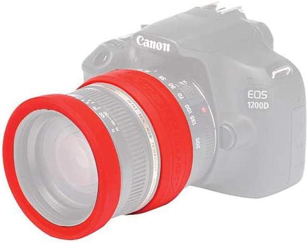 EasyCover ECLR58R Lens Rim 58mm (Kırmızı)