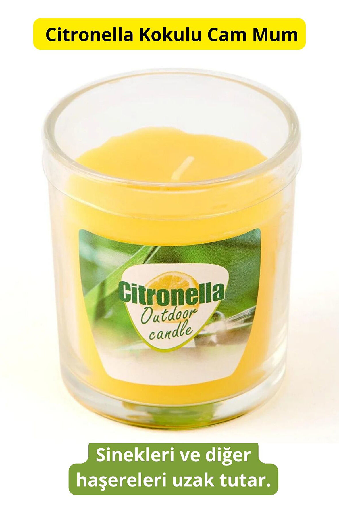 Ecrou Citronella Bardak Mum 50 gr