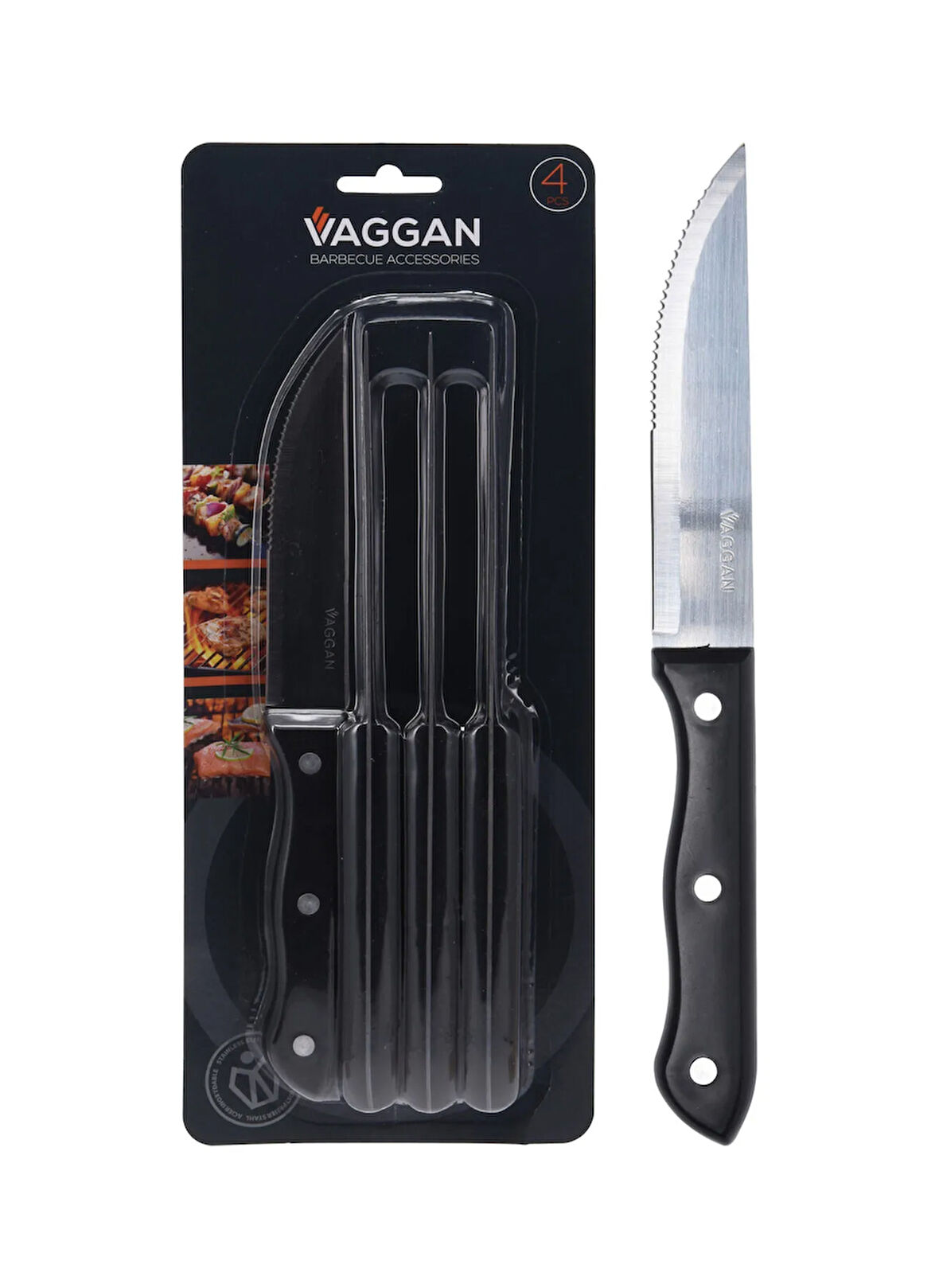 Boyner Evde 4'lü Çelik Bıçak Seti 4LÜ BIÇAK SETİ 25CM