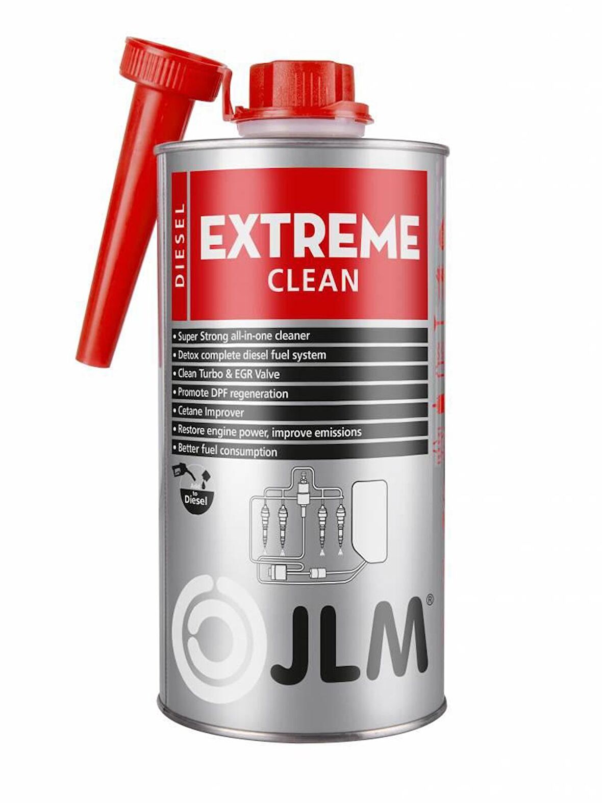 JLM Dizel Extreme Turbo-Yakıt ve DPF Sistemi Temizleyici 1000ml.