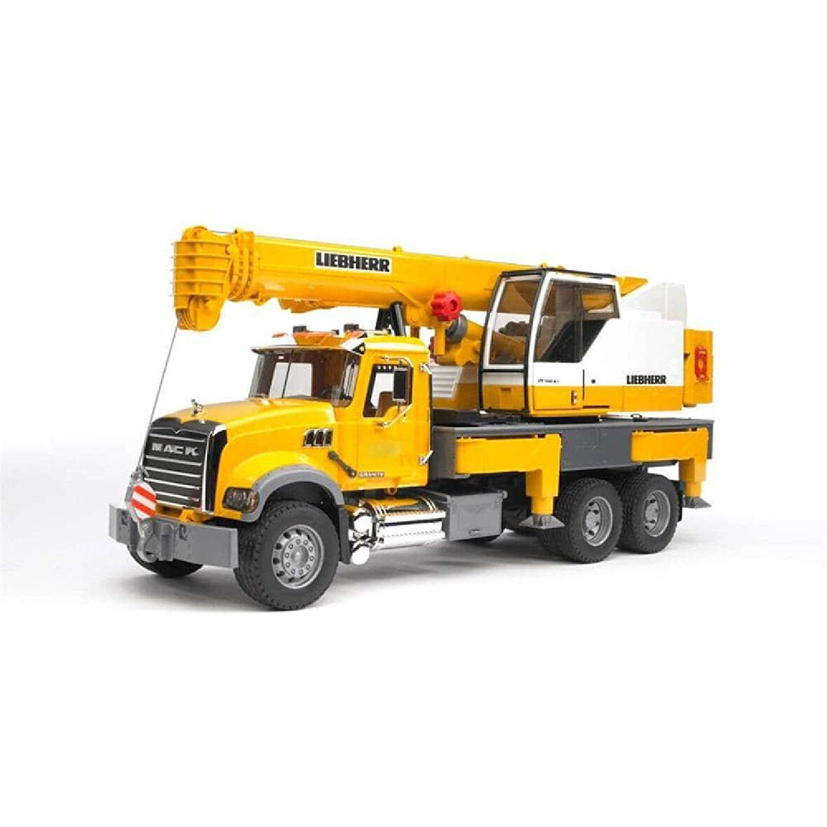 1:16 Model Mack Granite Liebherr Crane Truck Vinçli Kamyon İnşaat Model Aracı