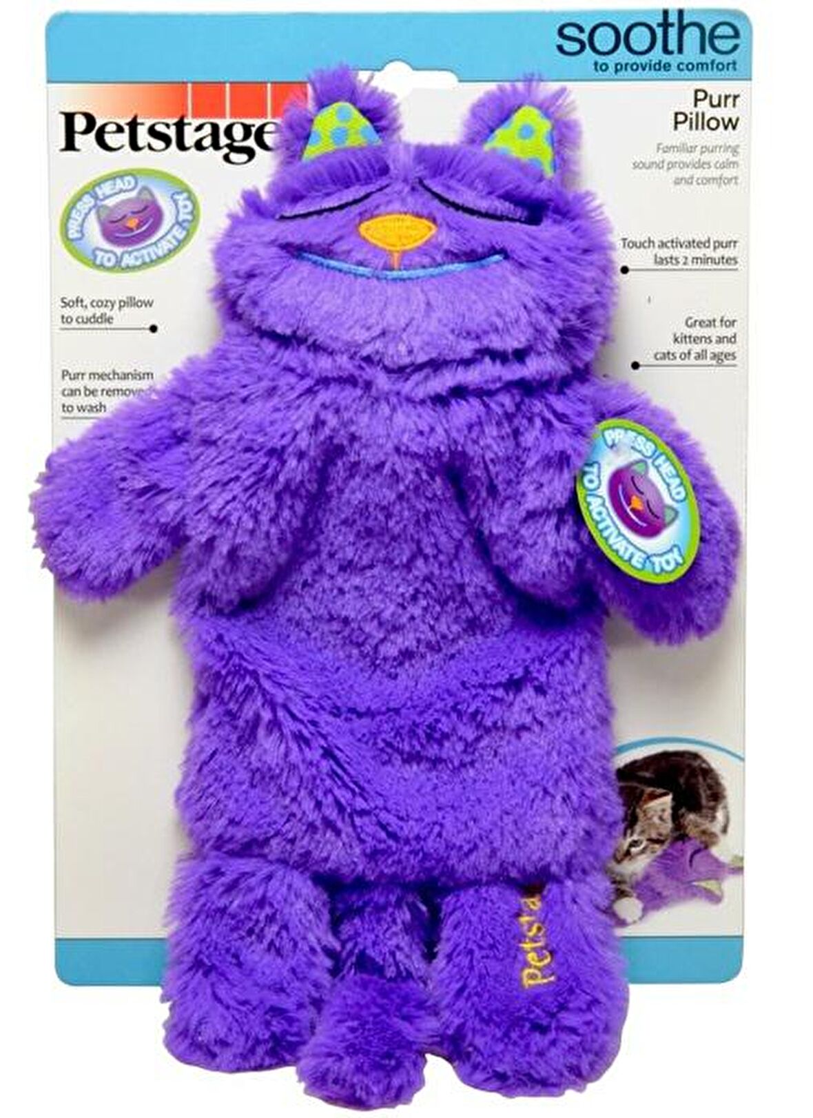 Petstages Purr Pillow Yastık Şekilli Kedi Oyuncağı