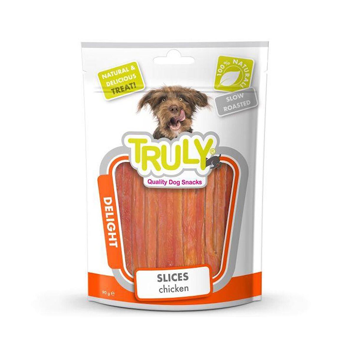 TRULY KÖPEK ÖDÜL TAVUK DİLİM 90gr