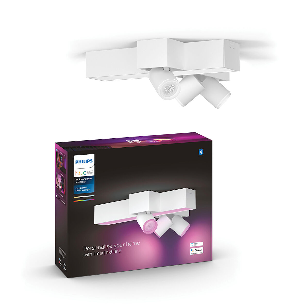 Philips Hue Centris 3'lü Spot Beyaz