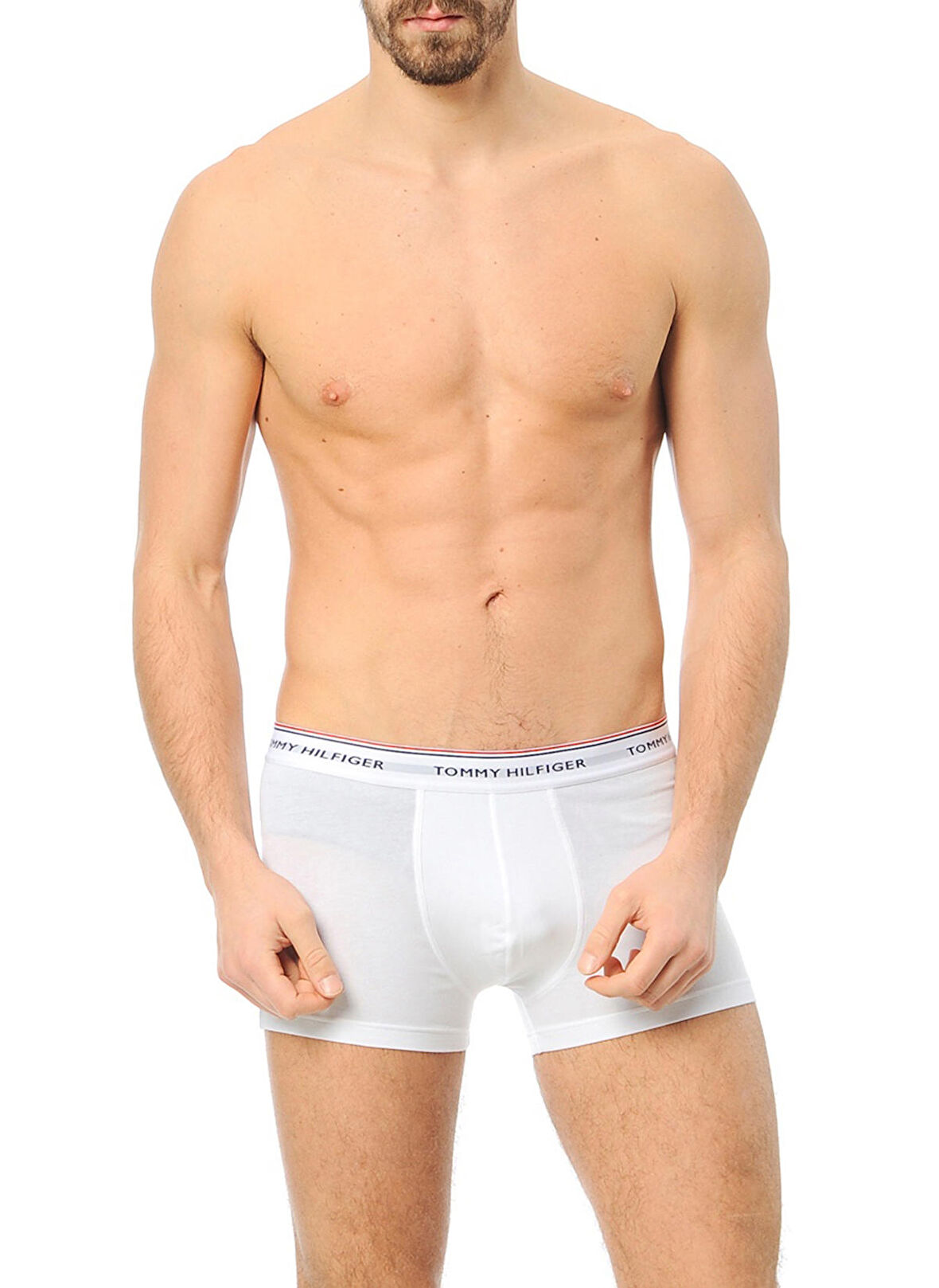 Beyaz Erkek Boxer 1U87903842 Stretch