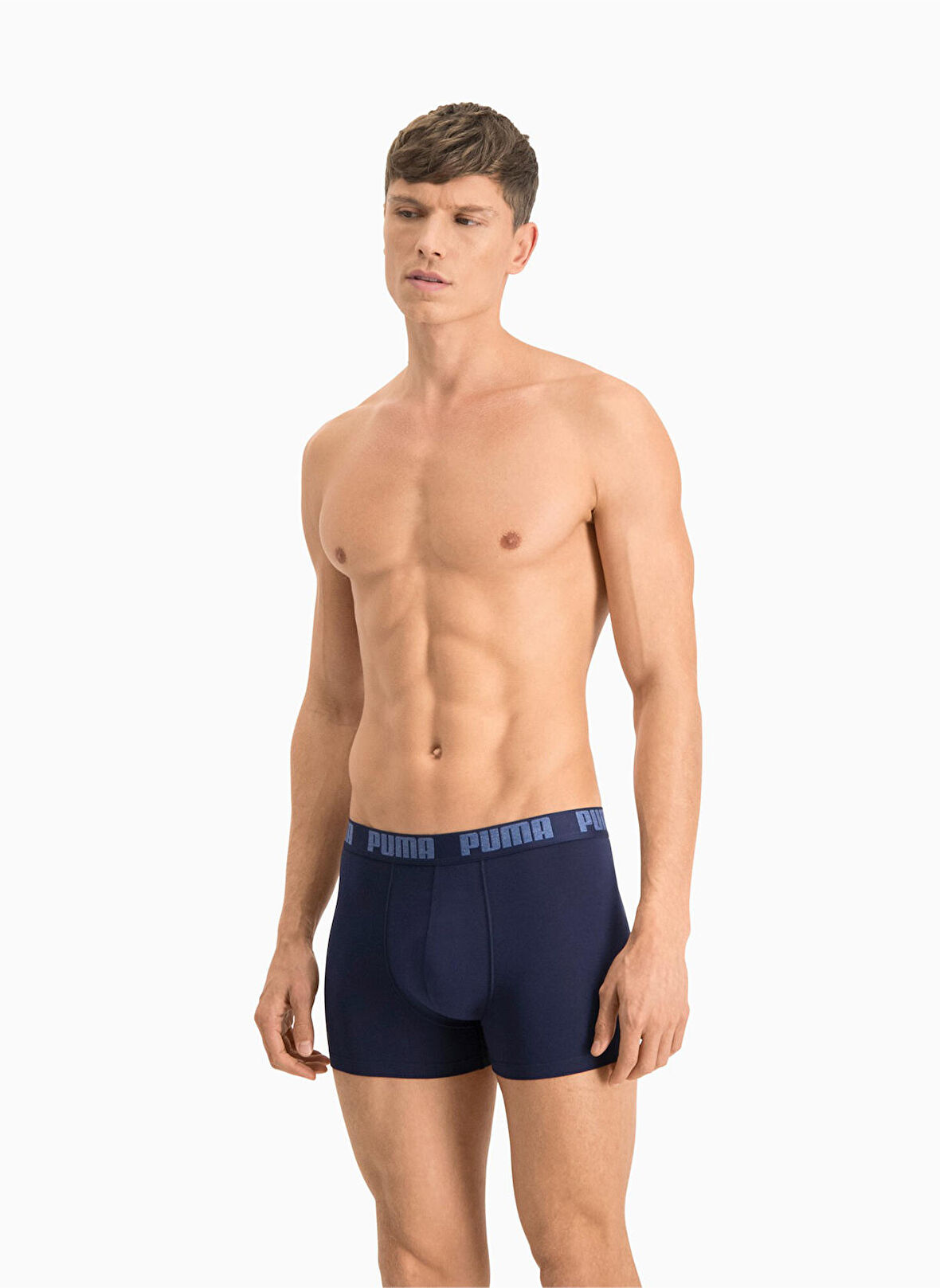 Puma Mavi Erkek Boxer 90682333 PUMA BASIC BOXER 2P nav